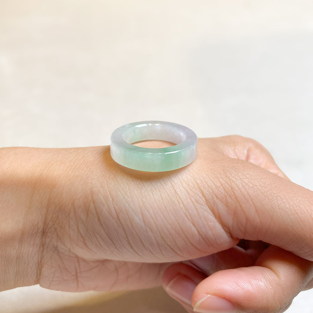 Gransky Natural Untreated A Grade Burma Jadeite Ring